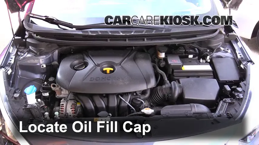 2014 Kia Forte LX 1.8L 4 Cyl. Oil